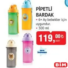 WEE BABY PİPETLİ BARDAK 300 ML